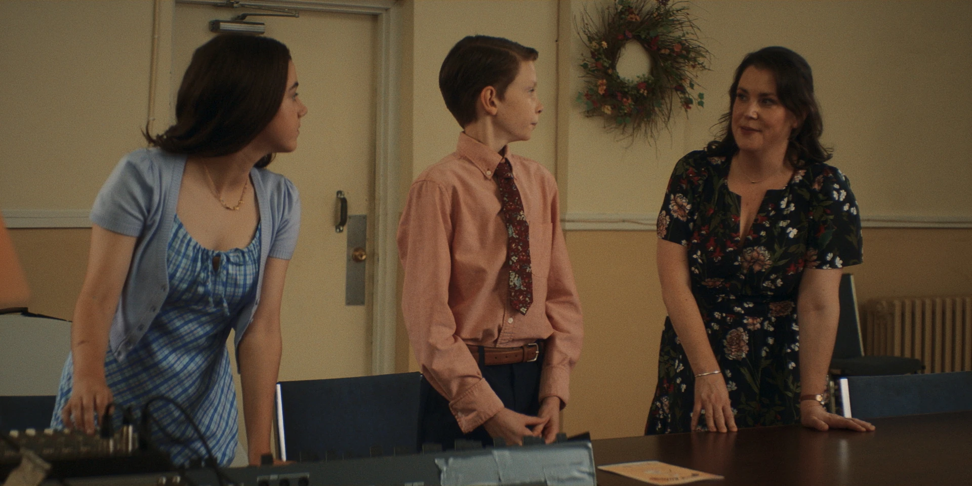 Griffin with his mother and Kara