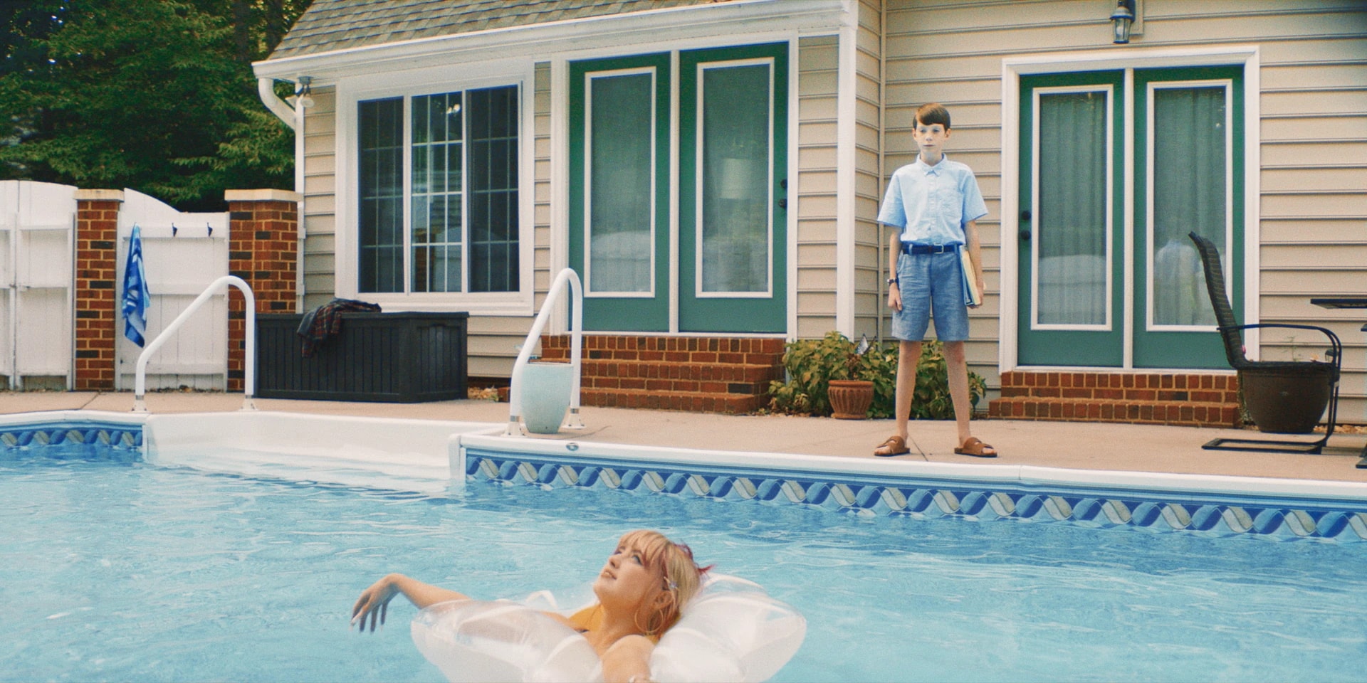 The Nafly house and pool