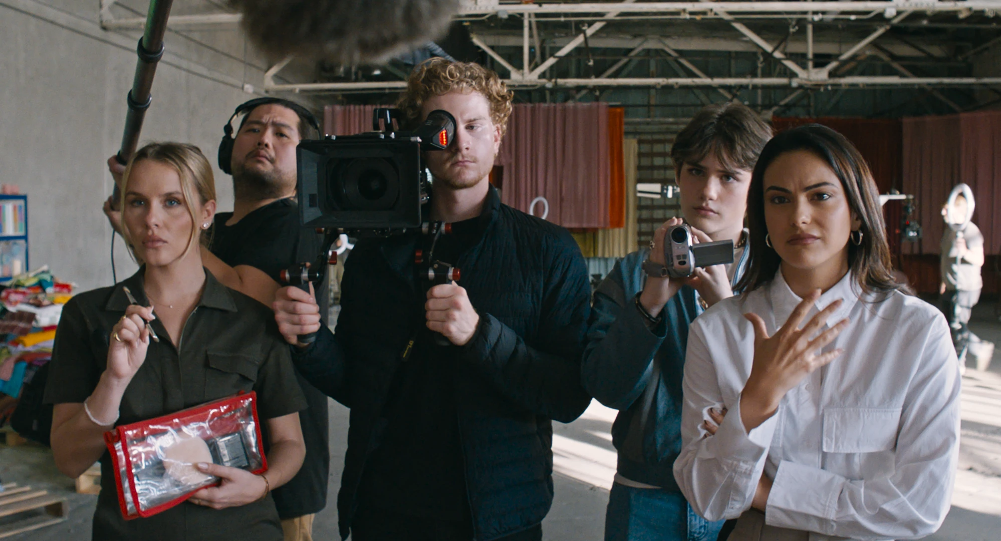 The Idiotka crew filming