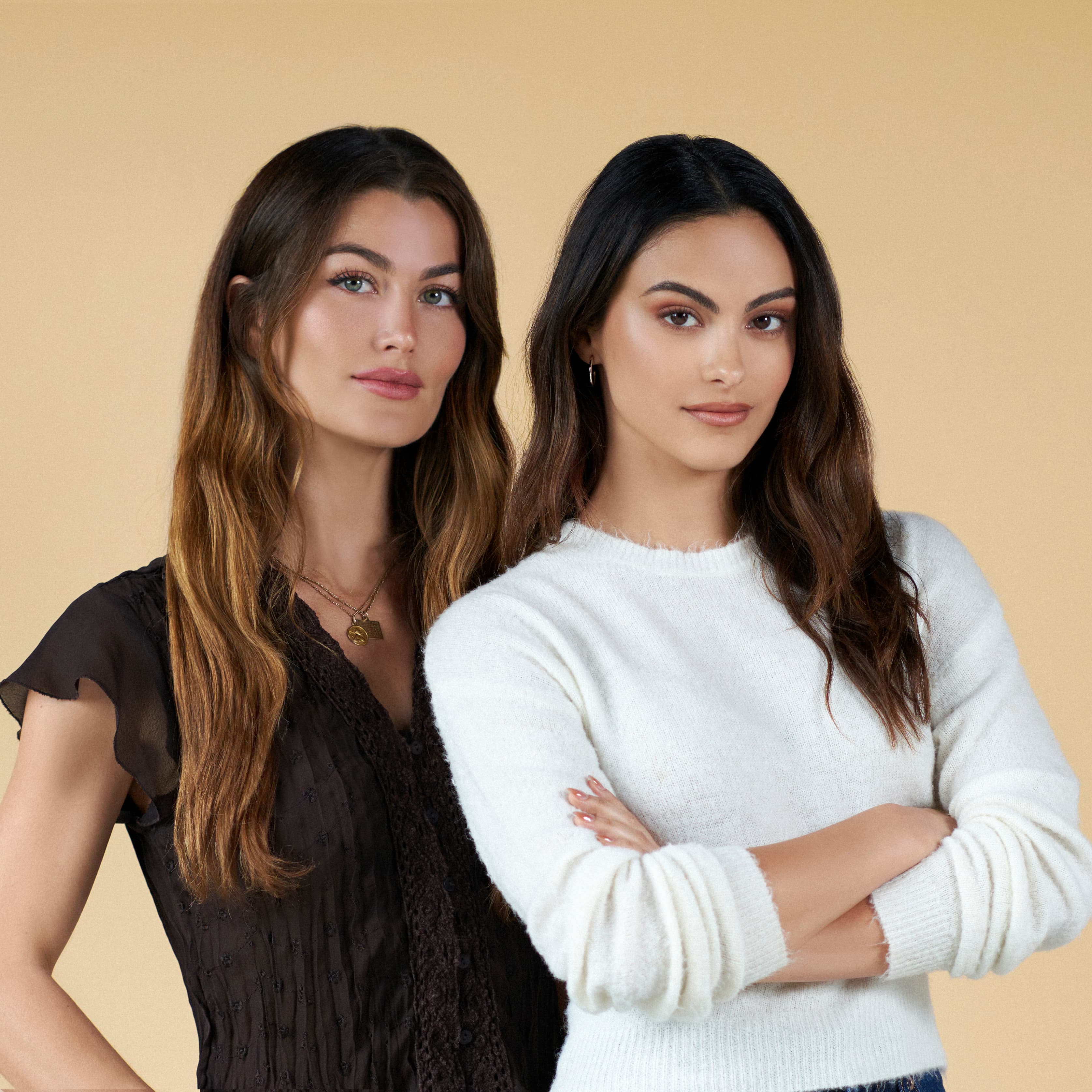 Camila Mendes and Rachel Matthews